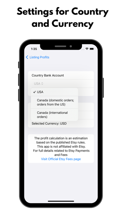 Скриншоты Listing Profit Calculator