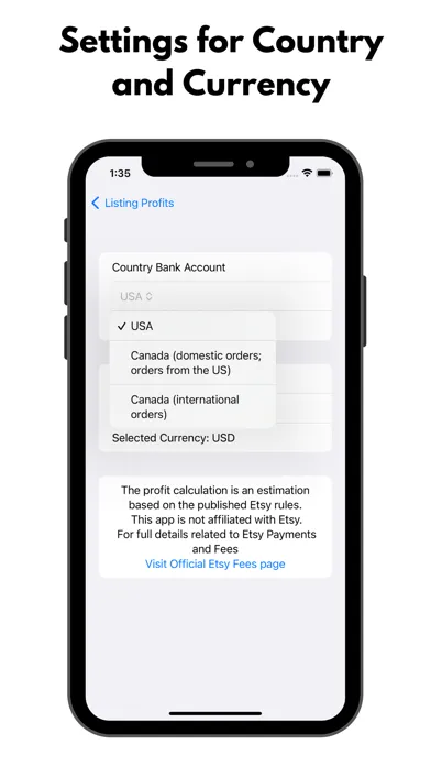 Capturas de pantalla de Listing Profit Calculator