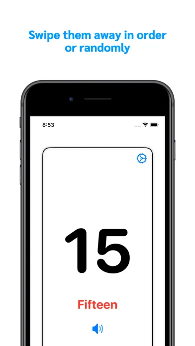 Numbers Flash Cards 1-25 Screenshots