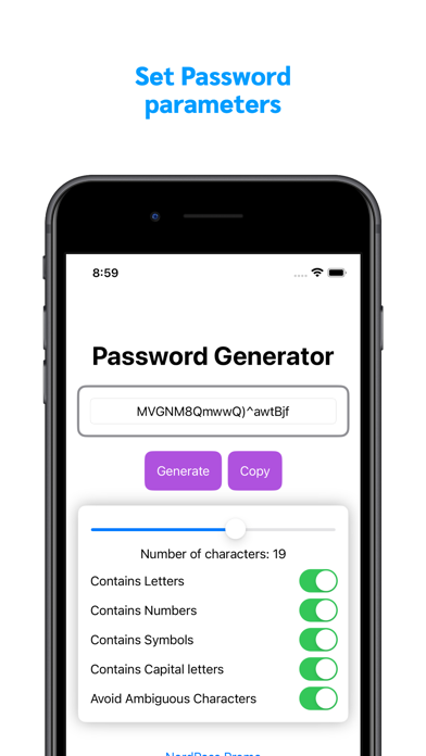 Capturas de pantalla de Password Help