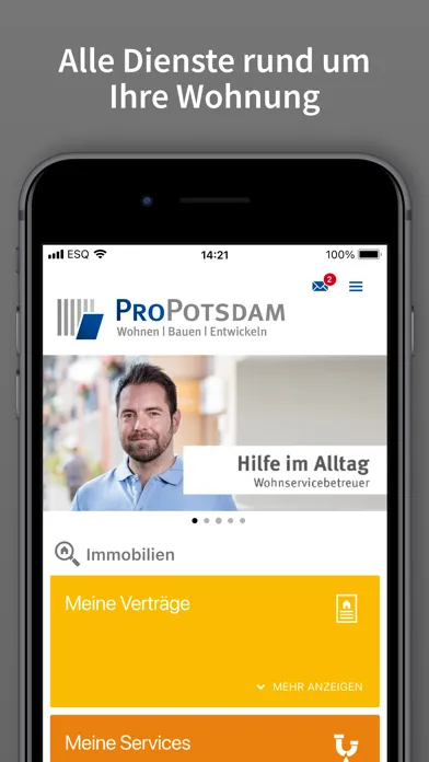 صور ProPotsdam Kunden-App