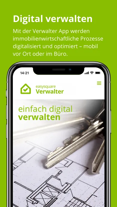 easysquare Verwalter Screenshots