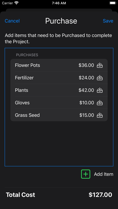 Ảnh chụp màn hình của Project Calculator