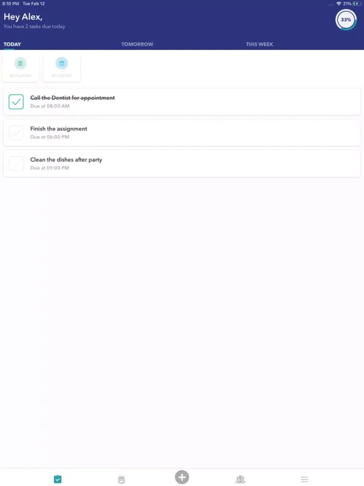 Captures d'écran de EasyTask - Manage Tasks Easily iPad 