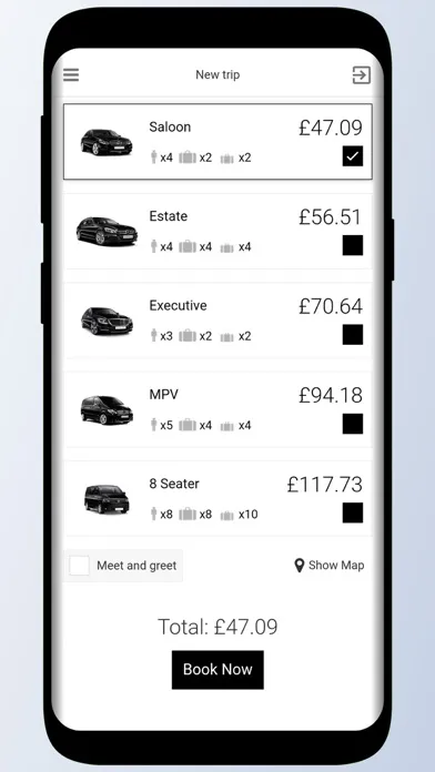 Скриншоты EasyTaxiOffice Passenger