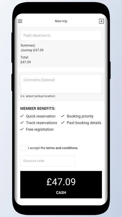 Скриншоты EasyTaxiOffice Passenger
