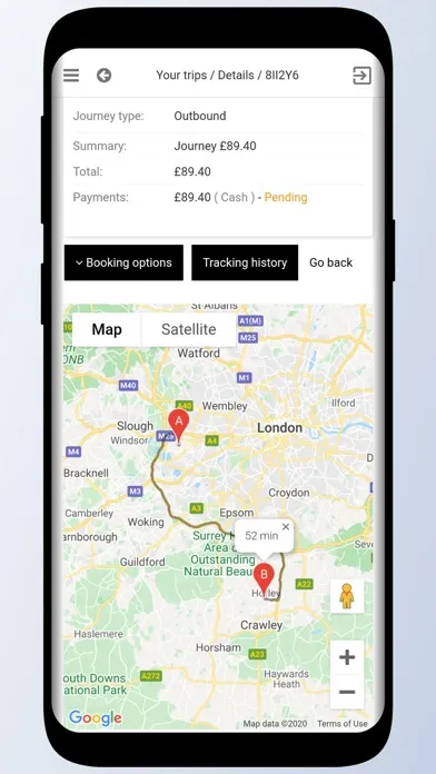 Скриншоты EasyTaxiOffice Passenger