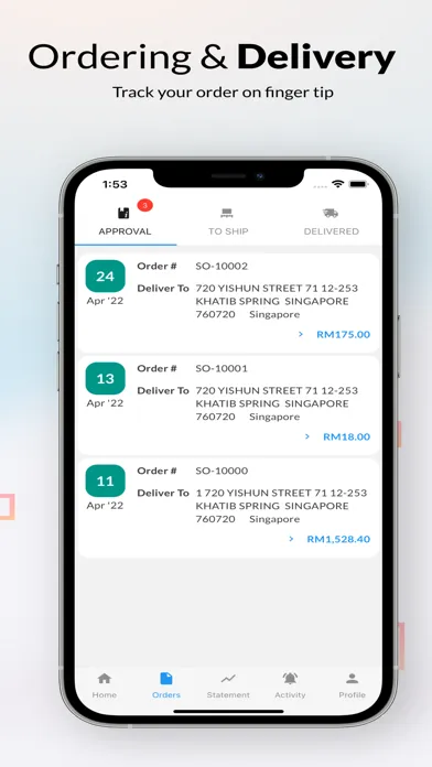 EasySales SelfOrder سکرین شاٹس
