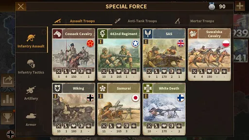 تصاویر Glory of Generals 3 - WW2 SLG