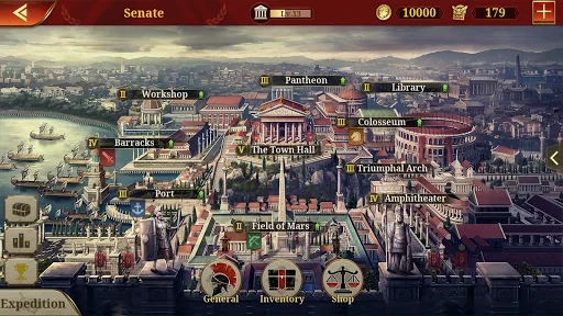 Great Conqueror: Rome War Game应用截图