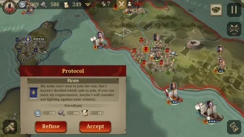 Great Conqueror: Rome War Game-screenshot-2