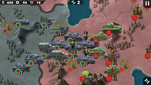 World Conqueror 4-WW2 Strategy スクリーンショット