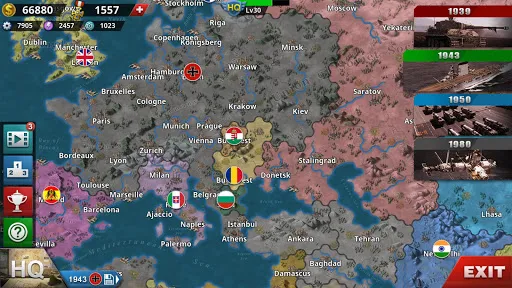 World Conqueror 4-WW2 Strategy スクリーンショット