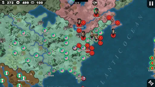World Conqueror 4-WW2 Strategy スクリーンショット