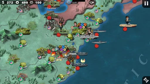 World Conqueror 4-WW2 Strategy スクリーンショット