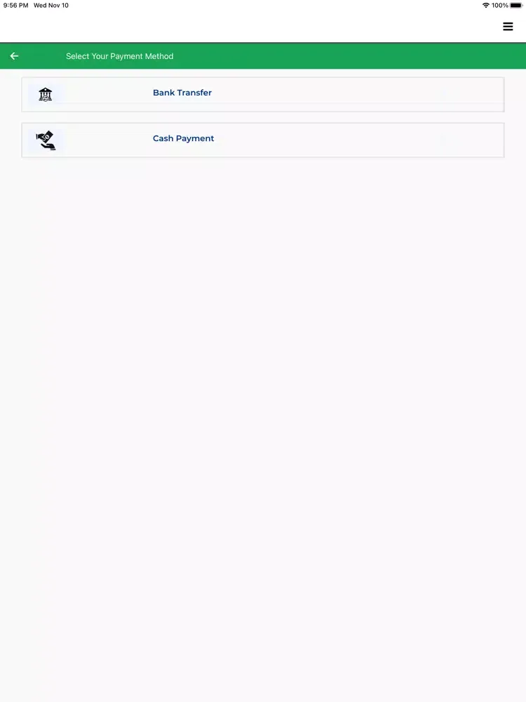 Capturas de tela do Easy Ticket Taxi iPad 