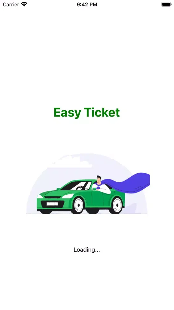 Capturas de tela do Easy Ticket Taxi