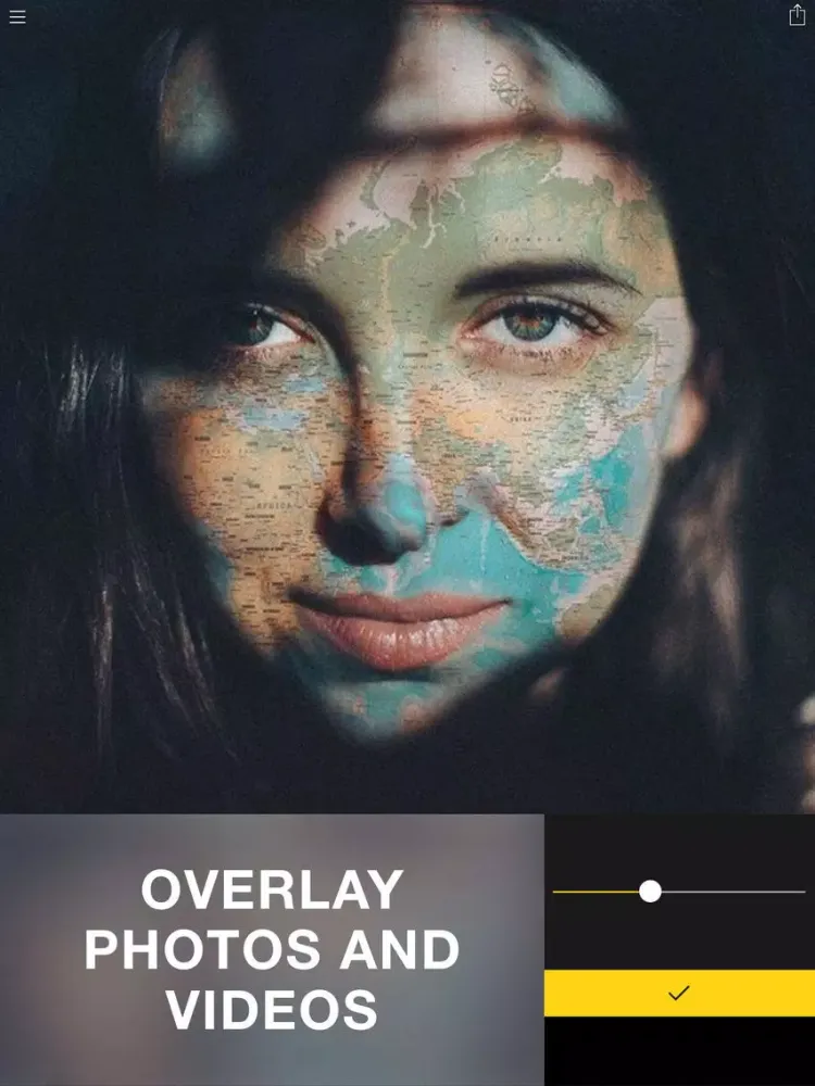 تصاویر Overlay Photo And Video Layer iPad 