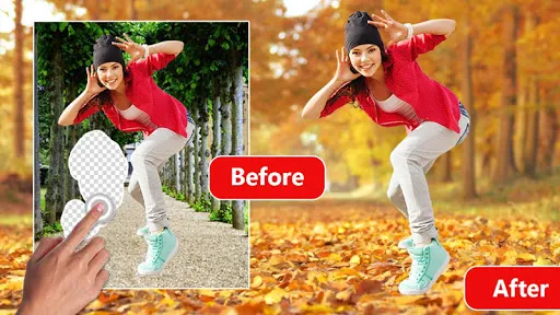 Tangkapan layar Photo Background Eraser:Cutout