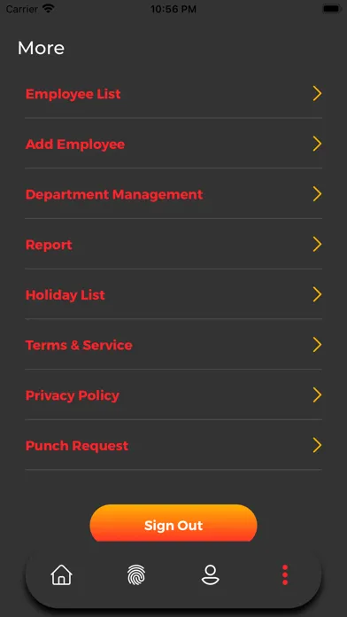 Скриншоты ETA-App