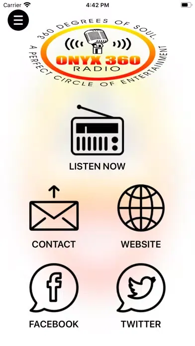 Screenshot di ONYX 360 Radio