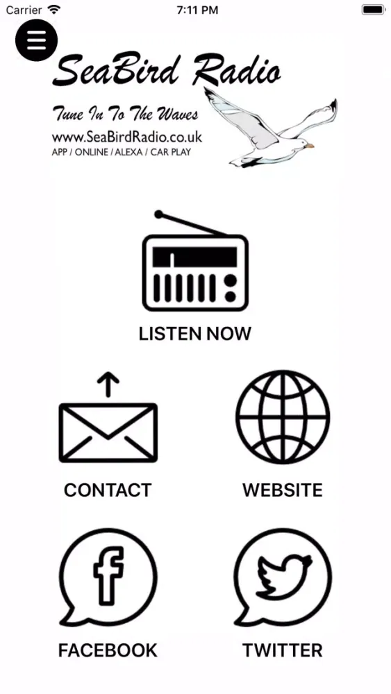 SeaBird Radio Screenshots