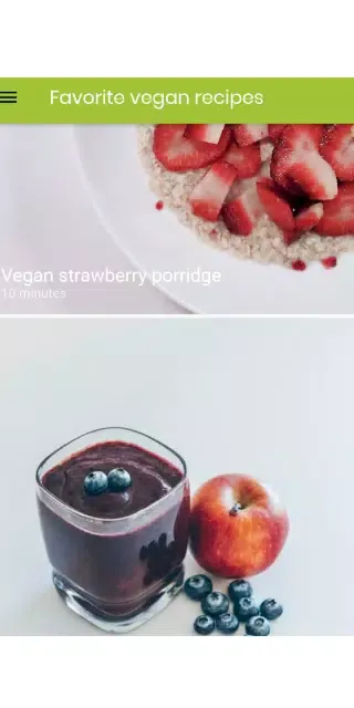 15 Minutes Vegan Recipes 스크린샷