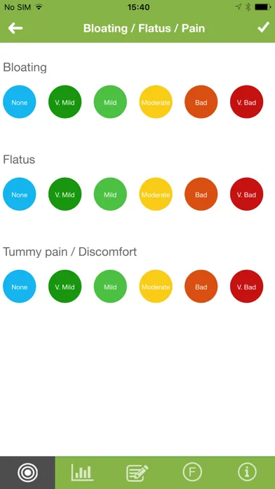 Ảnh chụp màn hình của IBS Diet & Low-FODMAP Tracker