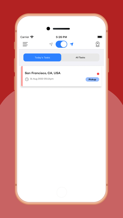 Screenshot di EatHalal Dispatcher App