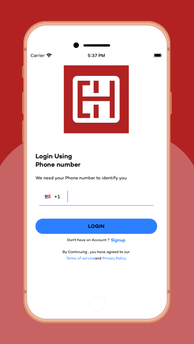 Screenshot di EatHalal Dispatcher App