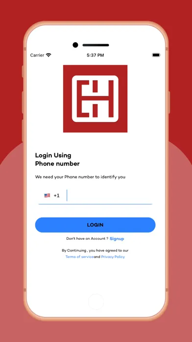 Tangkapan skrin EatHalal Dispatcher App