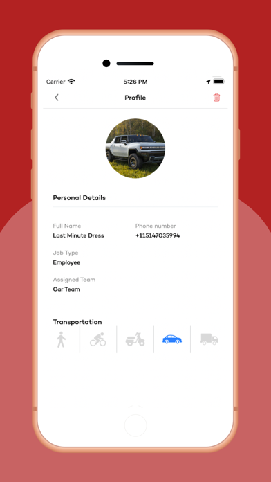 Screenshot di EatHalal Dispatcher App