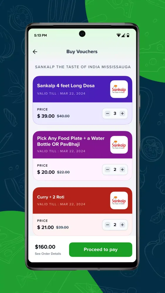 Eatance Screenshots