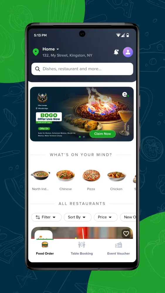 Eatance Screenshots