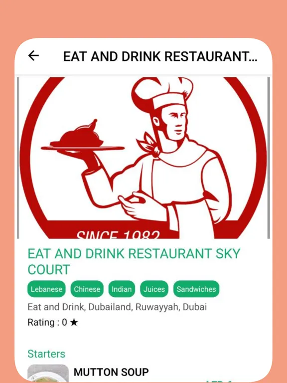 Capturas de tela do Eat and Drink iPad 