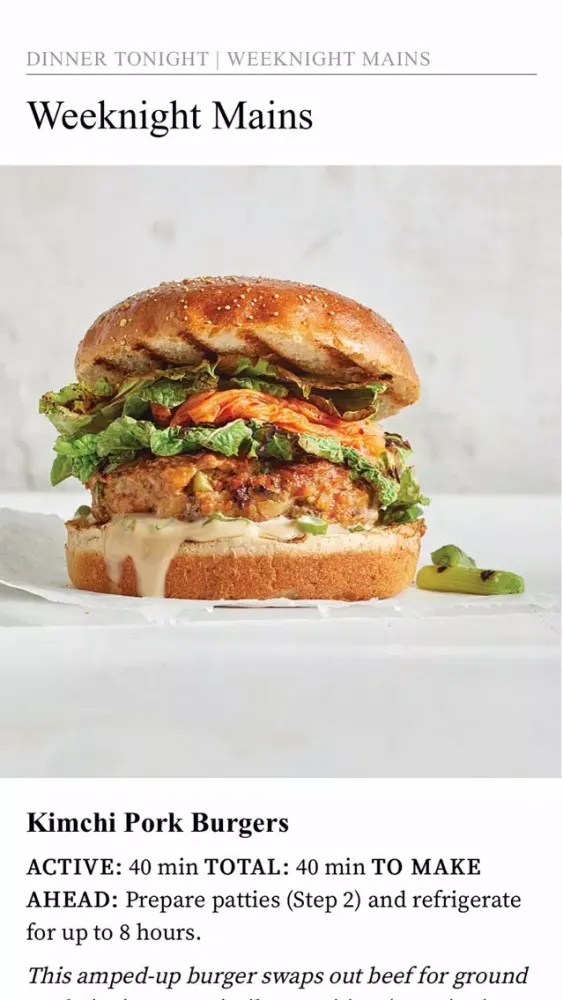 Capturas de pantalla de EatingWell Magazine