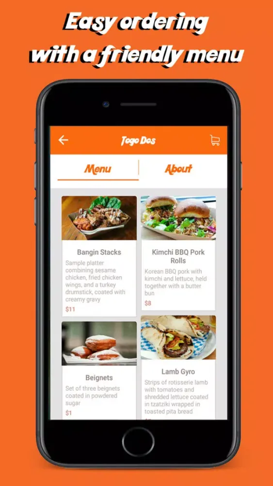 Kater - Find, book food trucks & order food online Screenshots