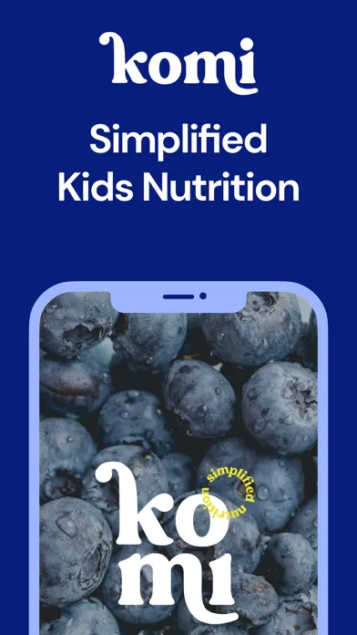 Komi - Simplified Nutrition應用截圖