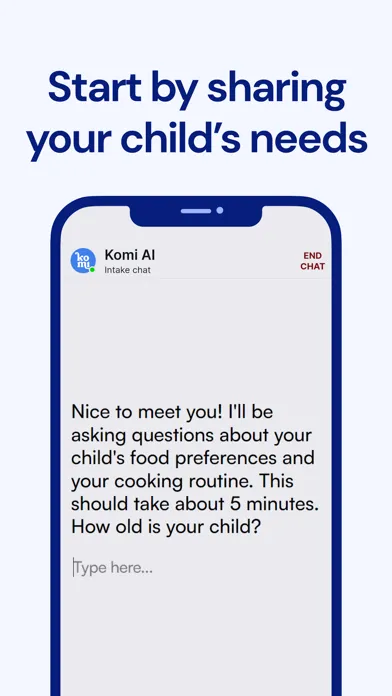 Komi - Simplified Nutrition應用截圖