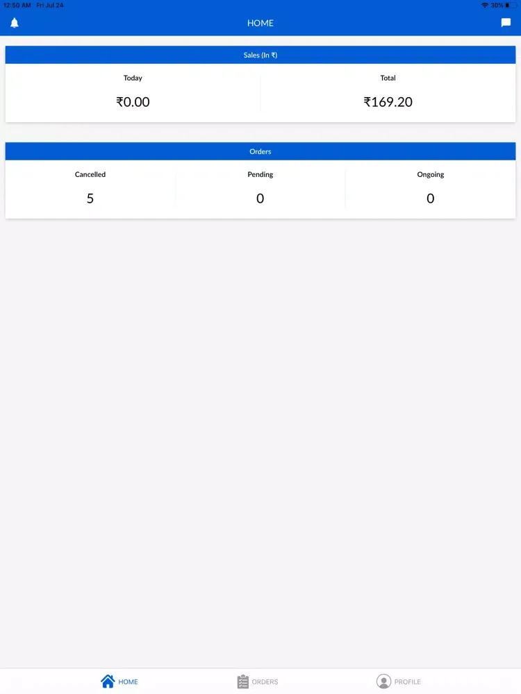 Eat Must Partner iPad 應用截圖