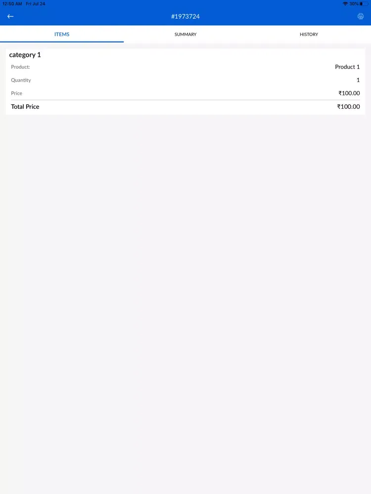 Eat Must Partner iPad 應用截圖