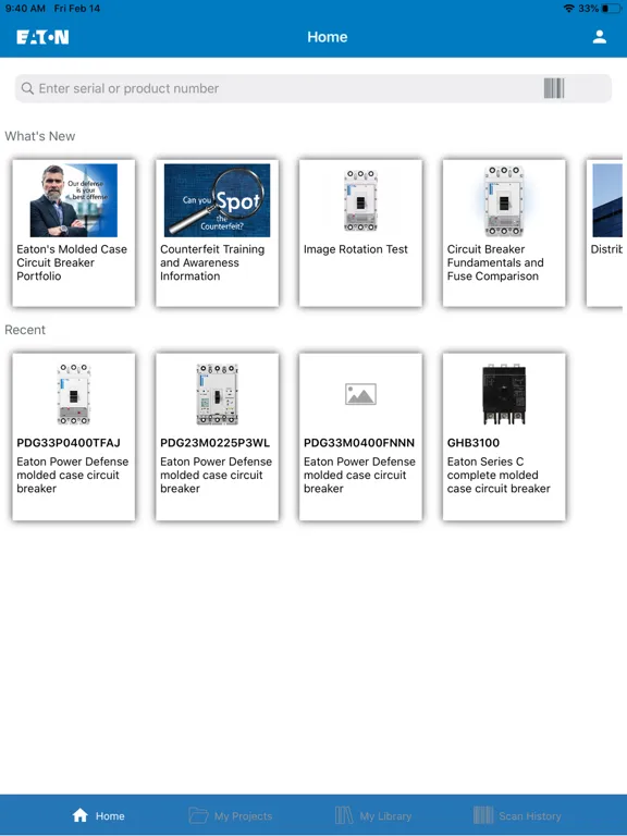 Eaton Asset Manager iPad  Screenshots