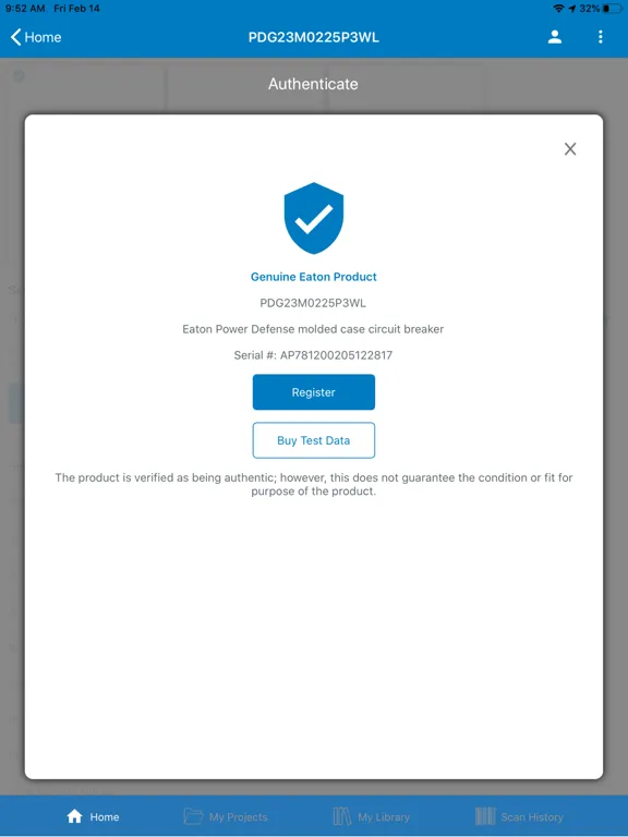 Eaton Asset Manager iPad  Screenshots