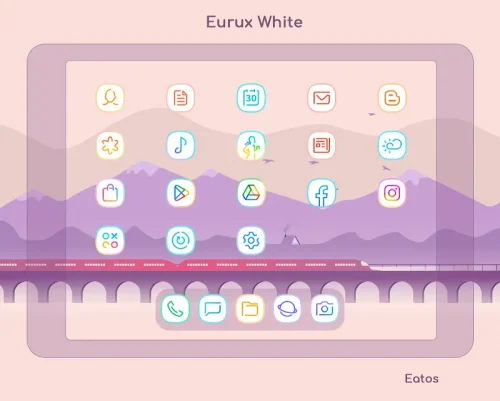 Eurux White - Icon Pack-screenshot-5