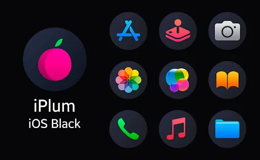 iPlum - Icon Pack (Round) Screenshots