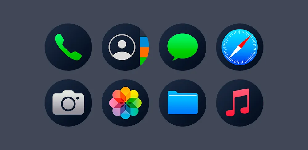 iPlum - Icon Pack (Round)