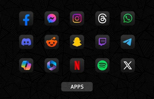 iDarkOS 18 - Icon Pack-screenshot-4