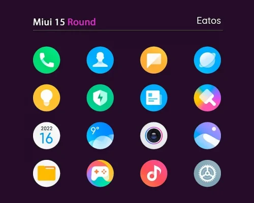Miui 15 - Icon Pack (Round)-screenshot-2