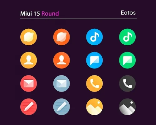 Miui 15 - Icon Pack (Round)-screenshot-3