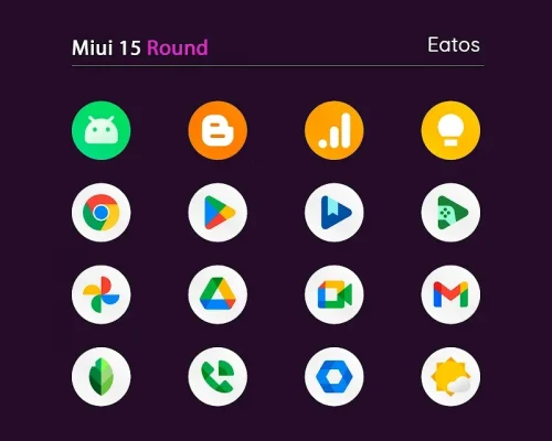 Miui 15 - Icon Pack (Round)-screenshot-5